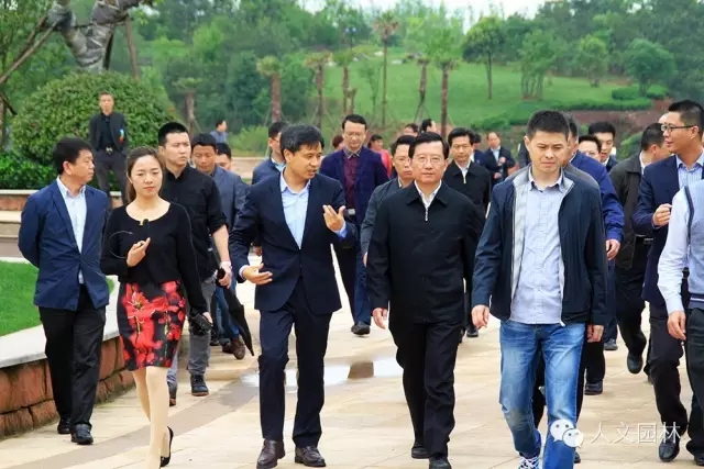 江西省省委書記蒞臨青嵐湖森林公園調研