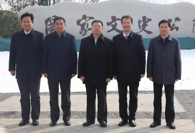 陜西省委副書記毛萬春蒞臨韓城國家文史公園考察指導(dǎo)